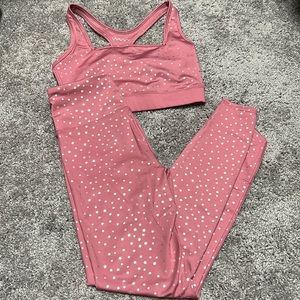 Wavvy Stars Small Sportsbra + XS Leggings Set